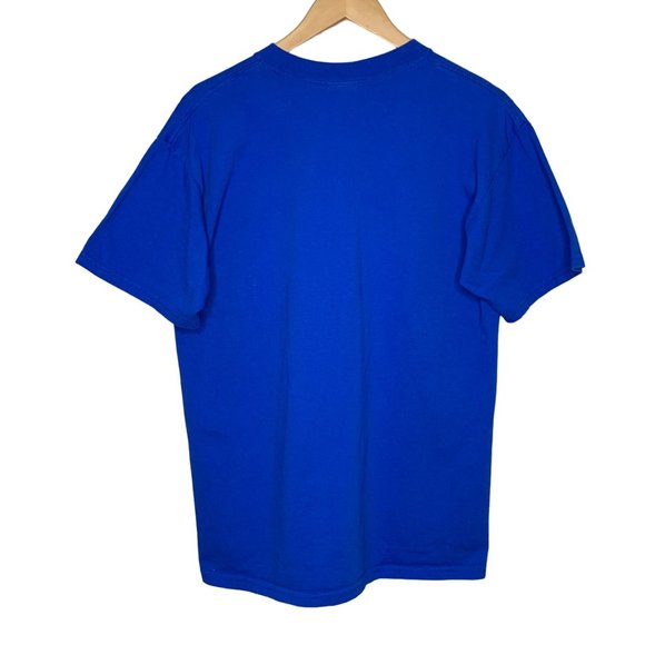 Monty Python's Spamalot Graphic Tee Shirt Top Short Sleeve Royal Blue Medium - Picture 4 of 4